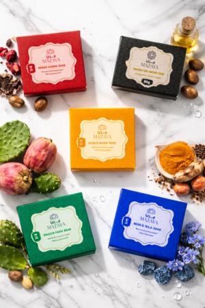 Coffret Rituel Marocain – 5 Savons Naturels